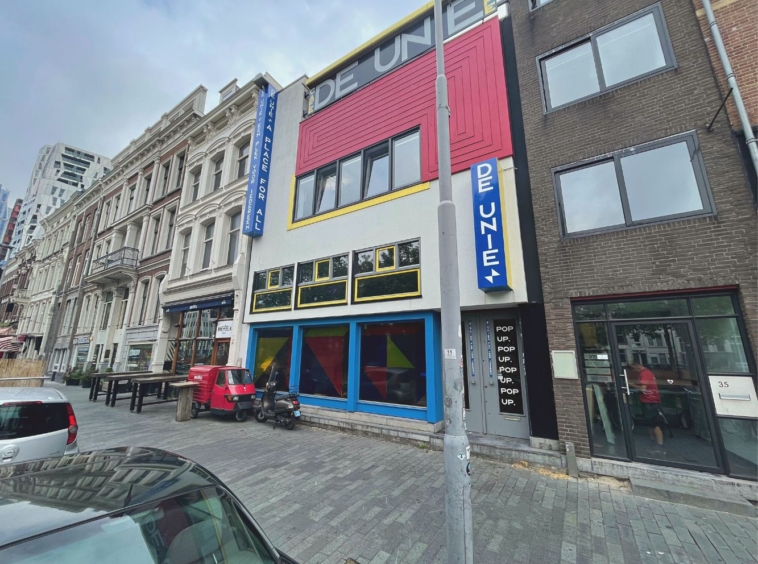 Nachtclub De Unie - Mauritsweg 34 - Rotterdam - Horecamakelaardij Knook en Verbaas
